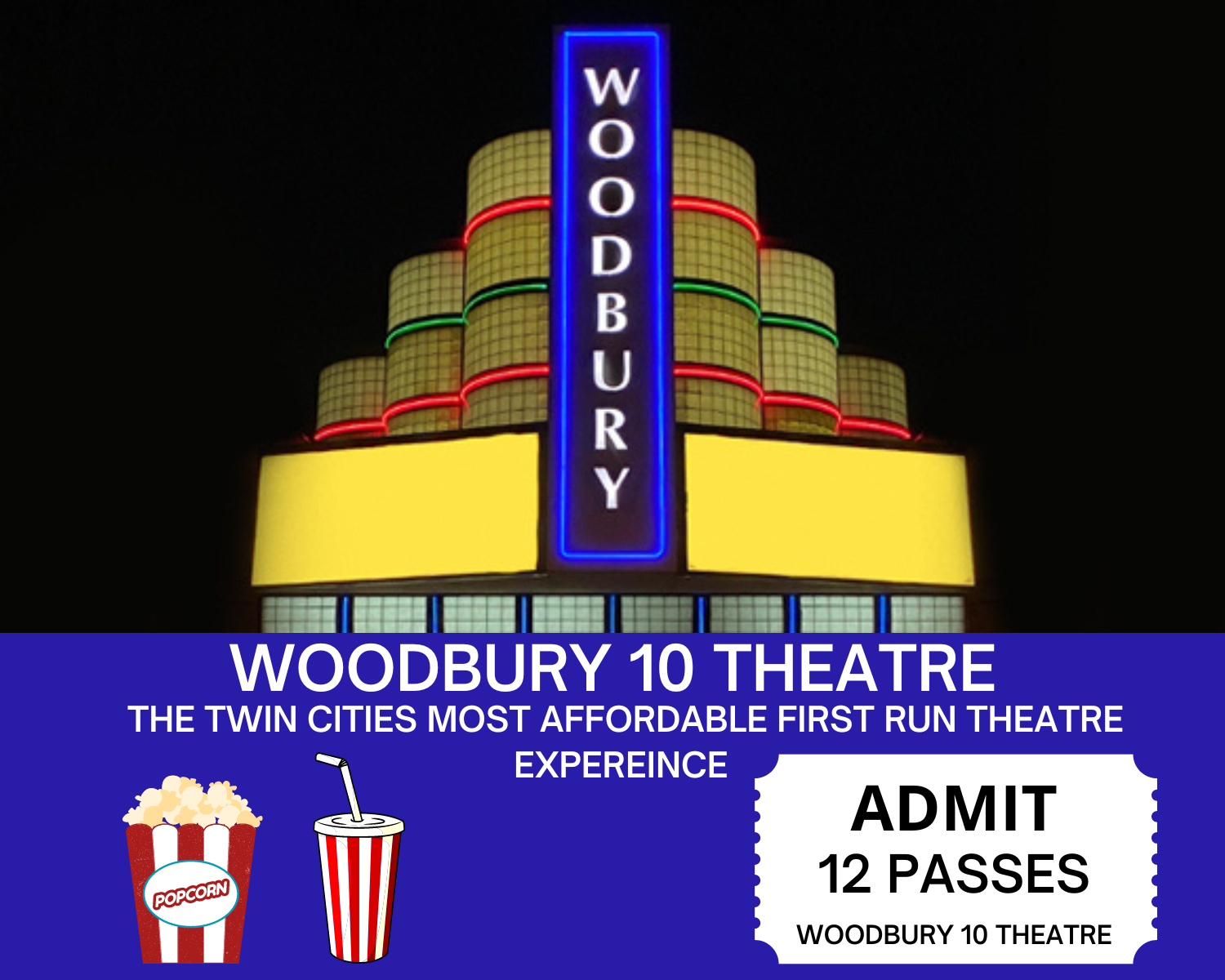 Woodbury 10 theater EVOLVE's 45th Anniversary Sapphire Gala